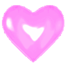 Gif animé coeur rose